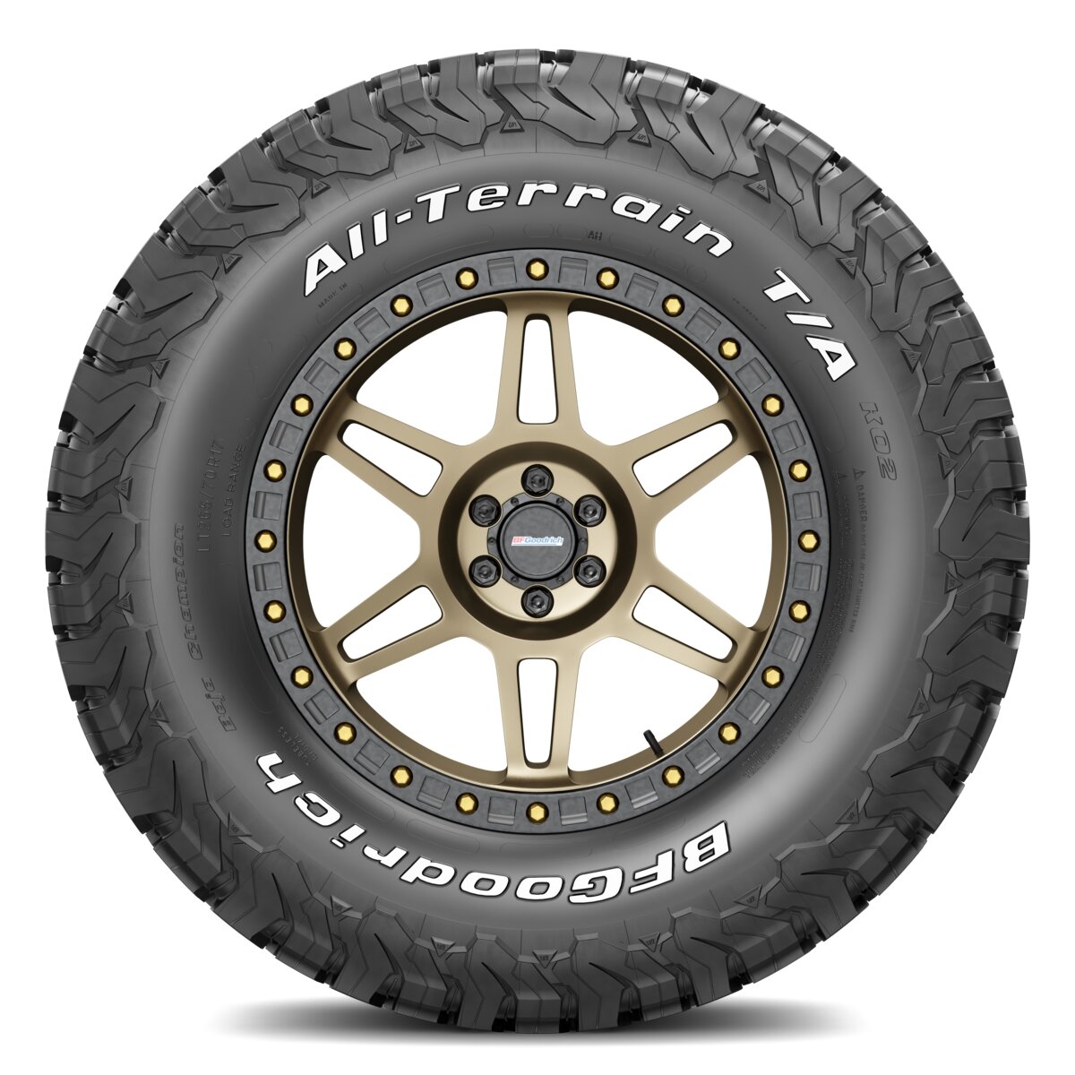 BFGoodrich 275/65R20 126/123S ALL TERRAIN T/A KO2