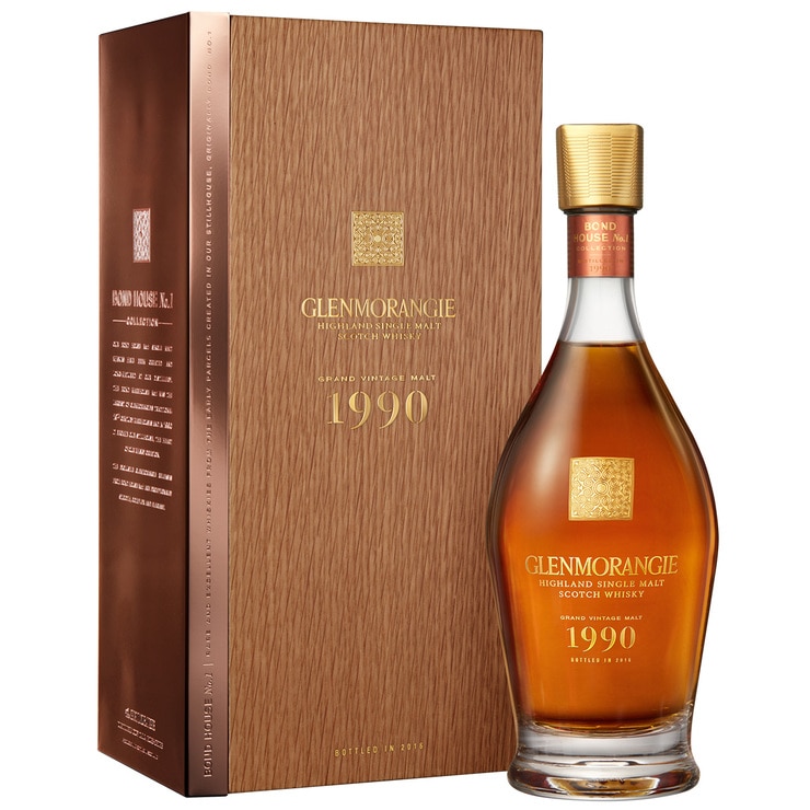 Glenmorangie 25 Year Old Grand Vintage 1990 Single Malt Scotch Whisky 700ml Costco Australia