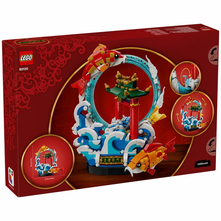 LEGO Chinese Festivals Prosperity Carp Leaping 80120