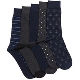 Sportscraft Dress Sock 5 Pack - Charcoal