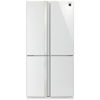Sharp 605L French Door White Refrigerator SJ-XP676FG-WH