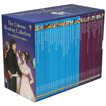 Usborne Confident Readers Collection 40 Book Box Set