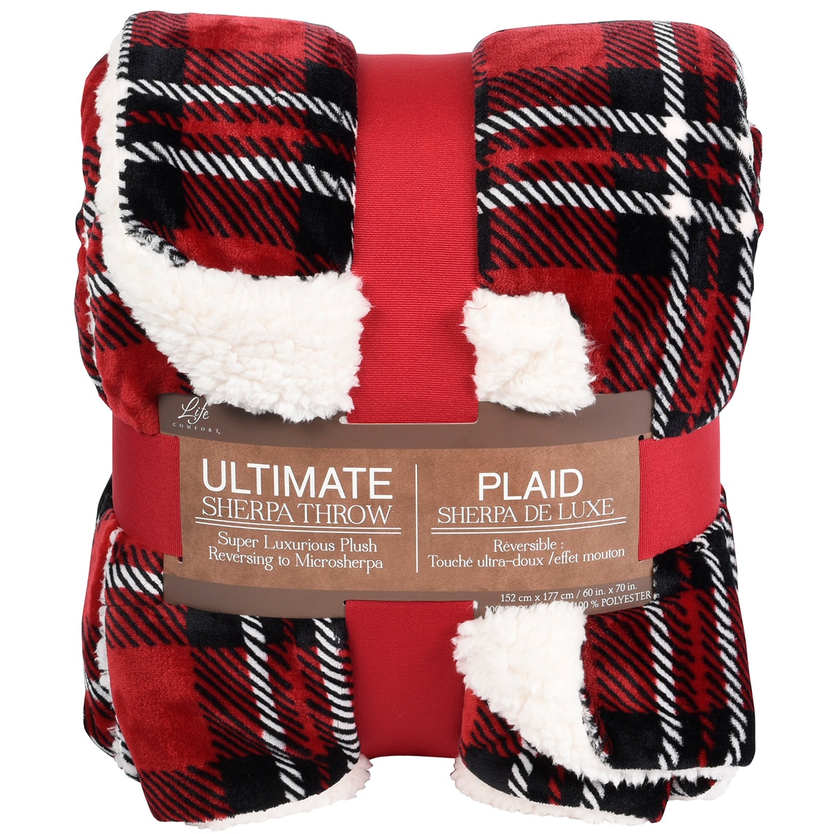 Life Comfort Ultimate Sherpa Throw Costco Australia