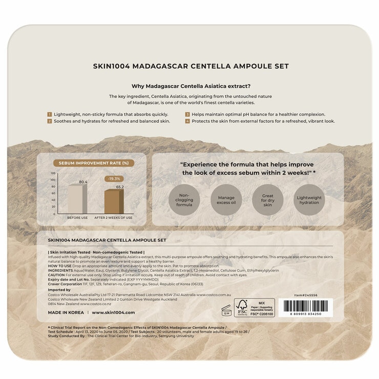 SKIN1004 Madagascar Centella Ampoule Set 2 x 120ml + 30ml SKIN1004 Madagascar Centella Ampoule Set 2 x 120ml + 30ml