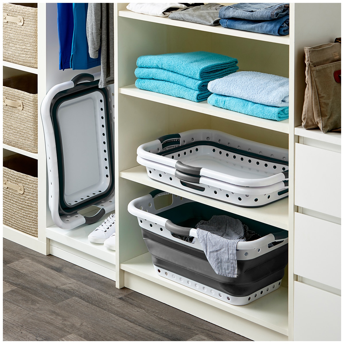 Pop & Load Collapsible Laundry Basket 42L Costco Australia