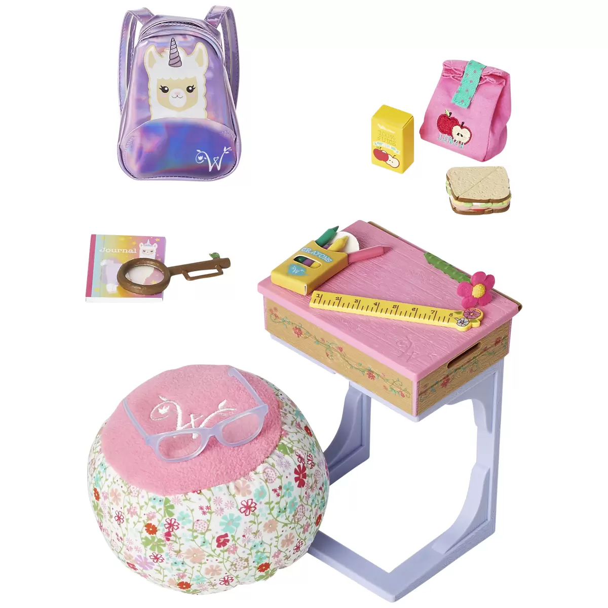 American Girl WellieWishers Doll & Garden Classroom Set Kendal