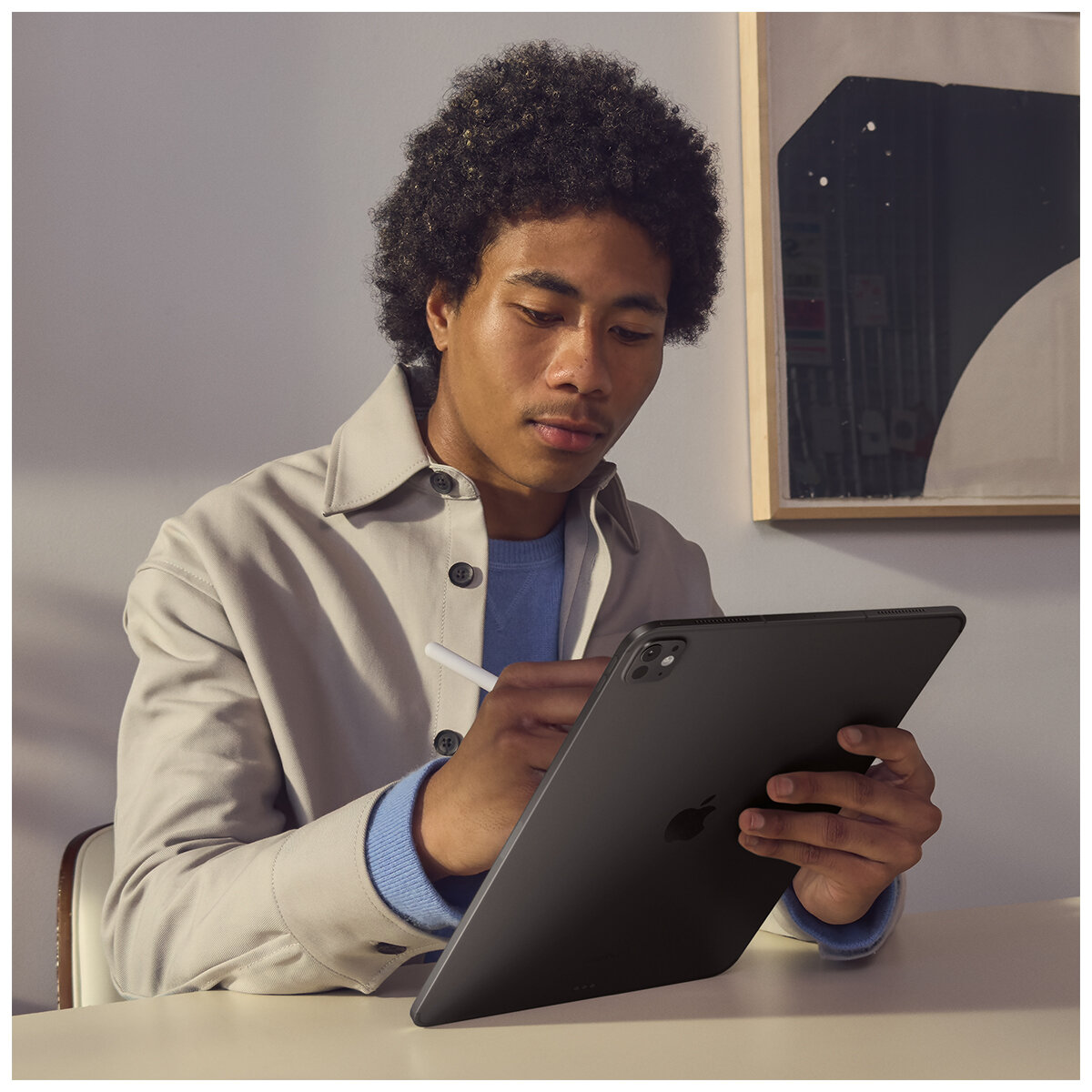 iPad Pro 13 Inch Wi-Fi 2TB Standard Glass Silver M4