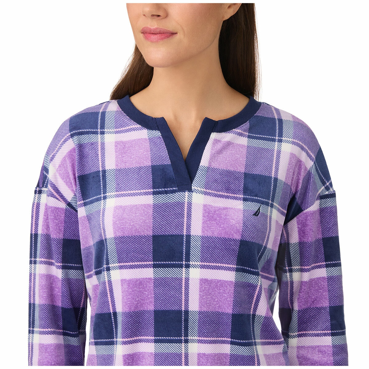 Nautica Women's Fleece PJ Set