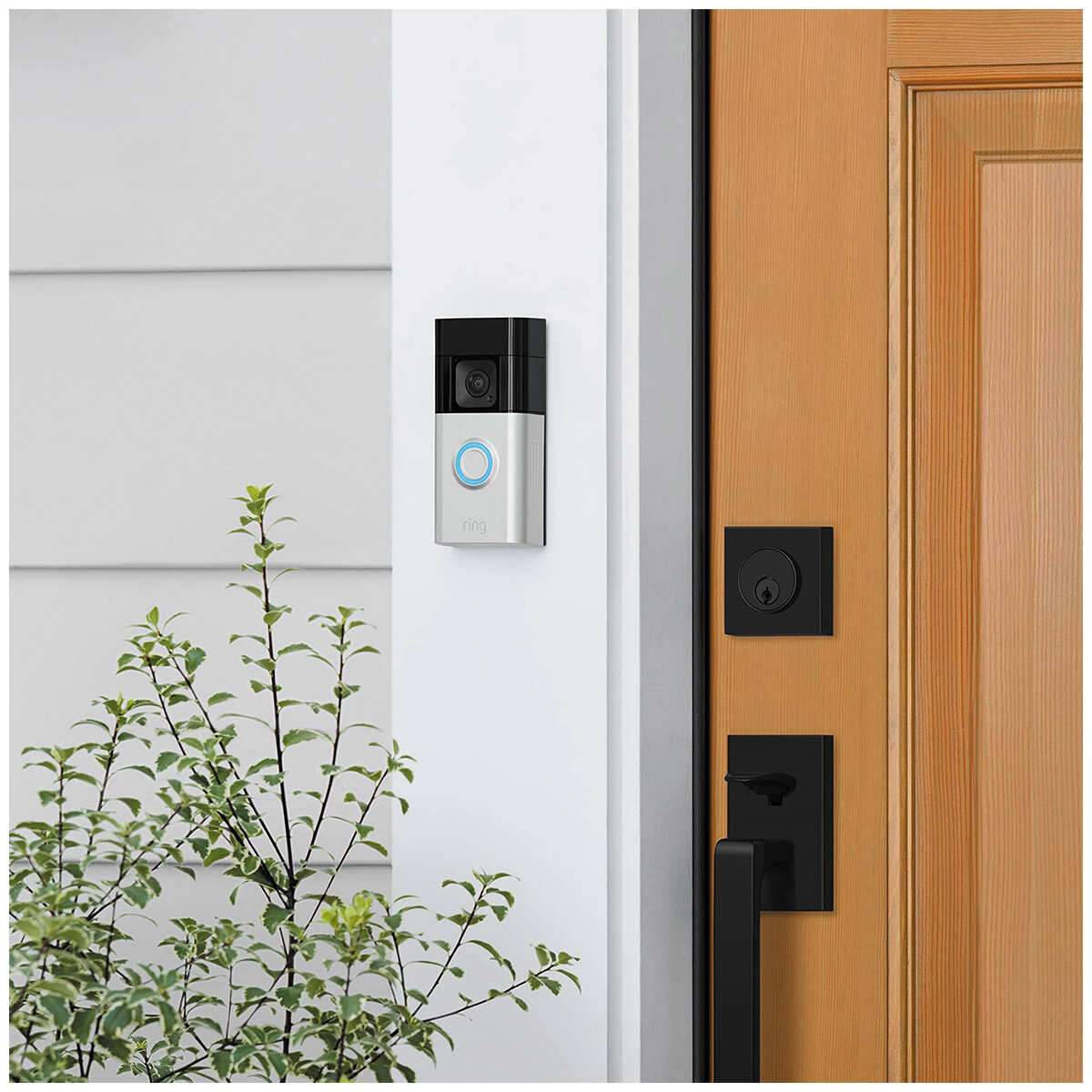 166302 Ring Video Doorbell Plus with Chime Pro and Quick Release Battery