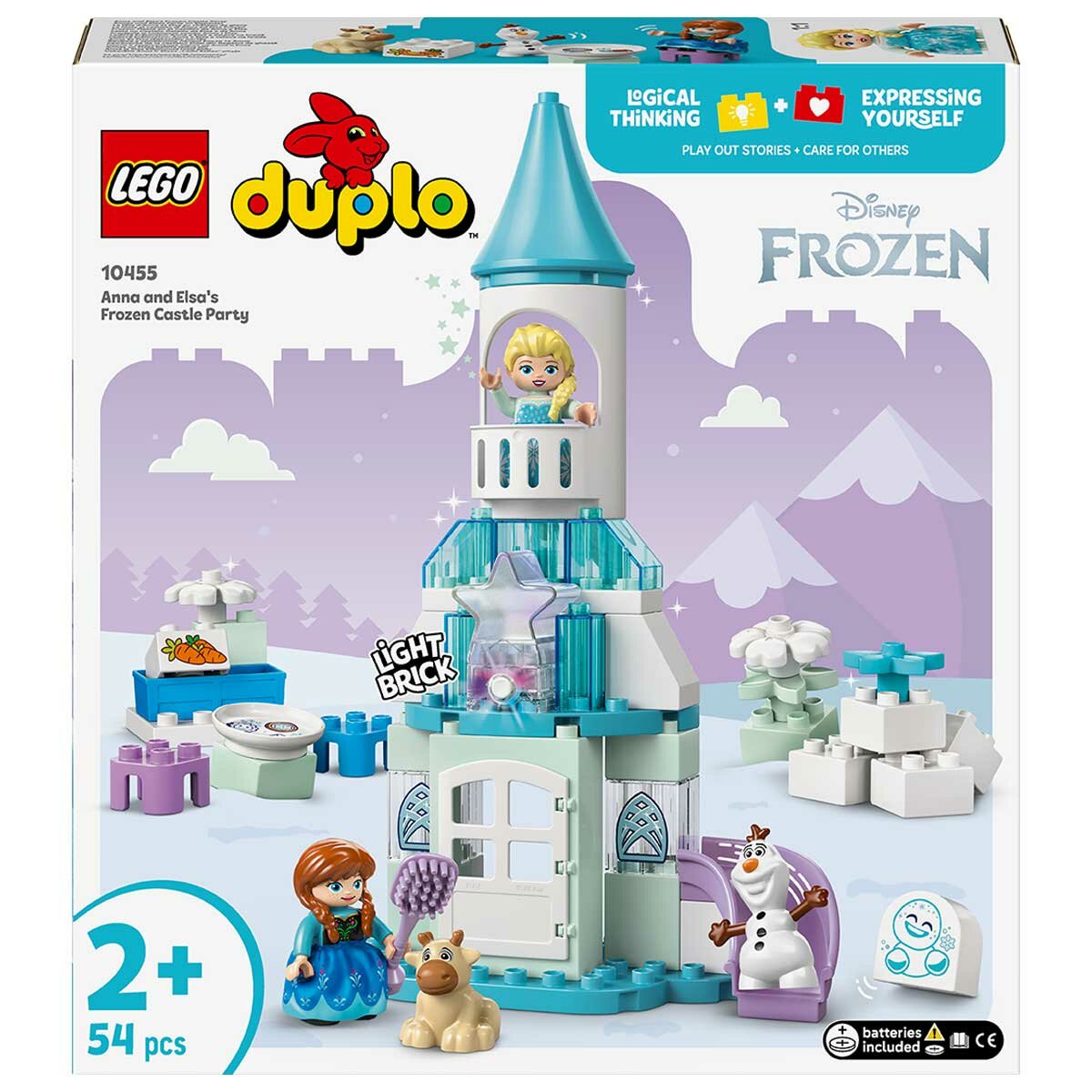 LEGO Anna and Elsa's Frozen Castle Party 10455