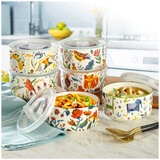 Signature Microwaveable Bowls With Lids 6 Piece Set Signature Microwaveable Bowls With Lids 6 Piece Set