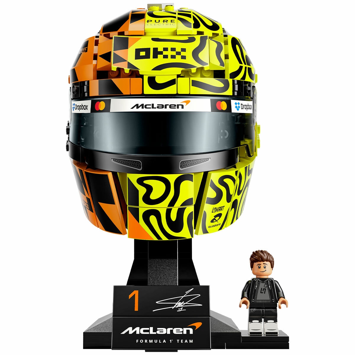 LEGO McLaren Mastercard F1 Team Lando Norris Helmet 43023 LEGO McLaren Mastercard F1 Team Lando Norris Helmet 43023