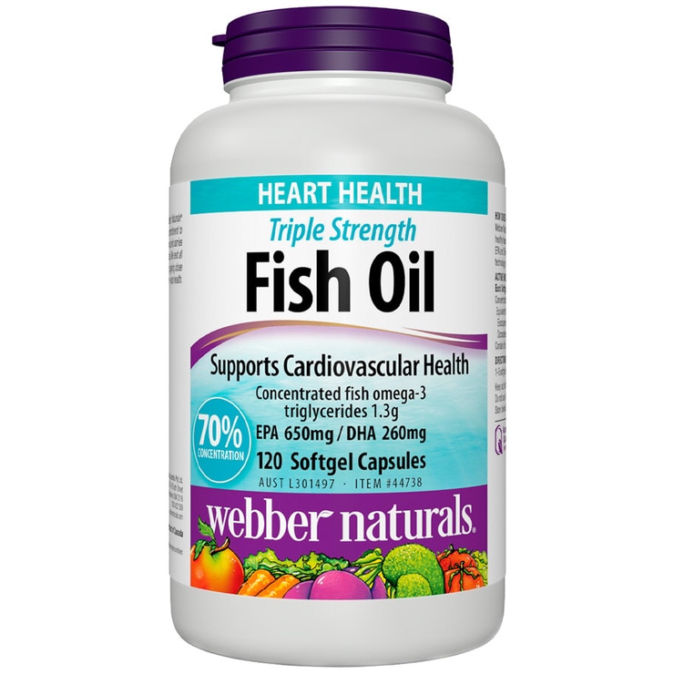 Webber Naturals Triple Strength Fish 