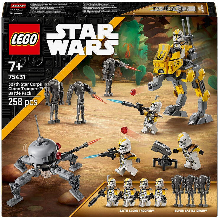LEGO Star Wars 327th Star Corps Clone Troopers Battle Pack 75431