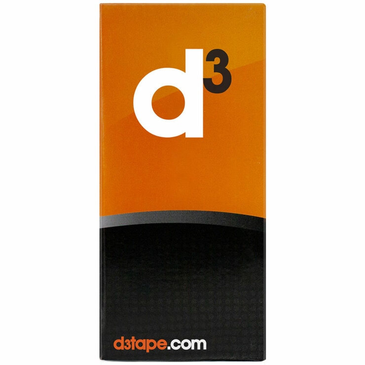 d3 K6.0 Kinesiology Tape 50mm x 6M x 3 Tapes Ice Blue