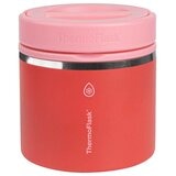 ThermoFlask 590ml Insulated Food Jar 2 Pack Green And Red
