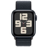 Apple Watch SE GPS 44mm Midnight Aluminium Case with Midnight Sport Loop