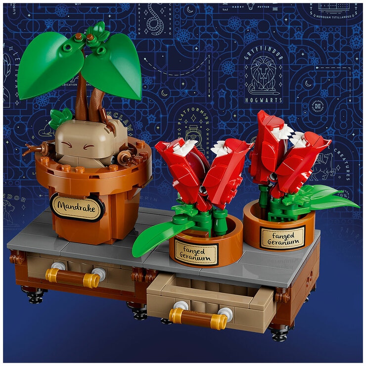 LEGO Harry Potter Hogwarts Herbology Plants 76474