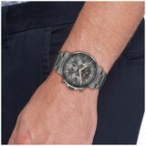Tommy Hilfiger Tyson Grey Dial Grey Steel Men's Watch 1710711