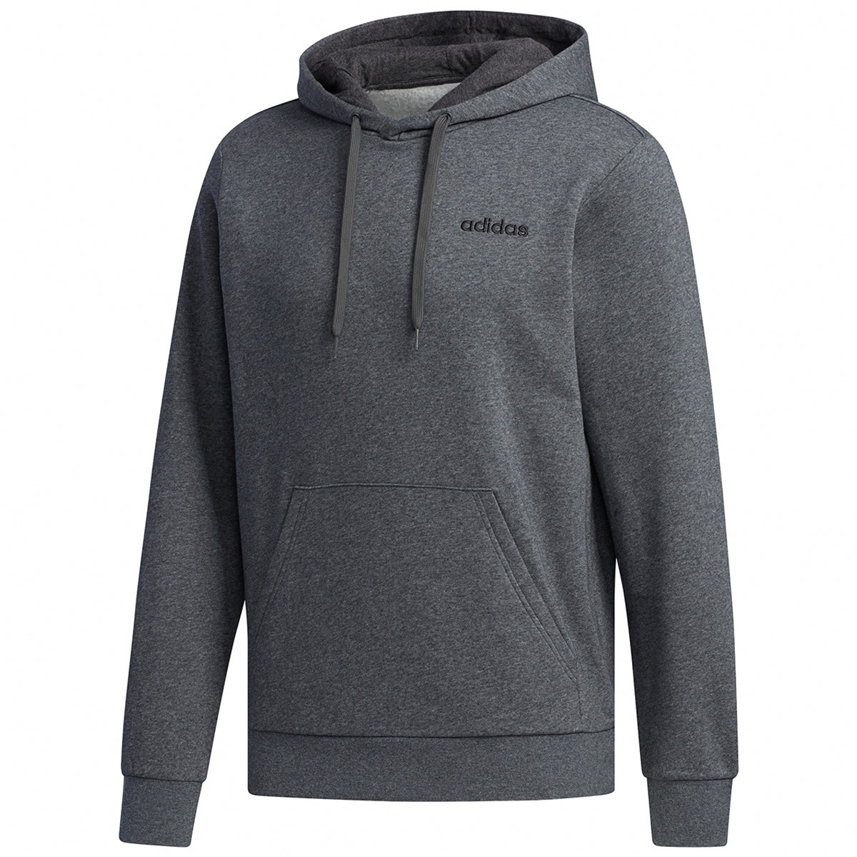 Adidas Men's Hoodie - Dark Grey Heather