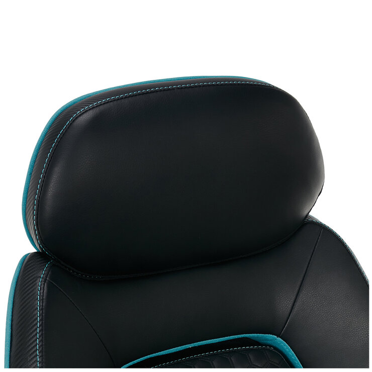 DPS Gaming Chair With Adjustable Headrest Black DPS Gaming Chair With Adjustable Headrest Black