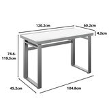 Tresanti Aurora Height-Adjustable Desk With LED Lighting