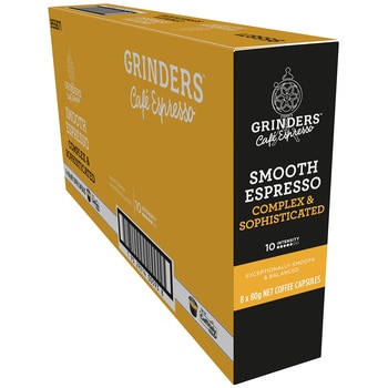 Grinders Caffitaly Smooth Espresso Capsules 8 x 80g