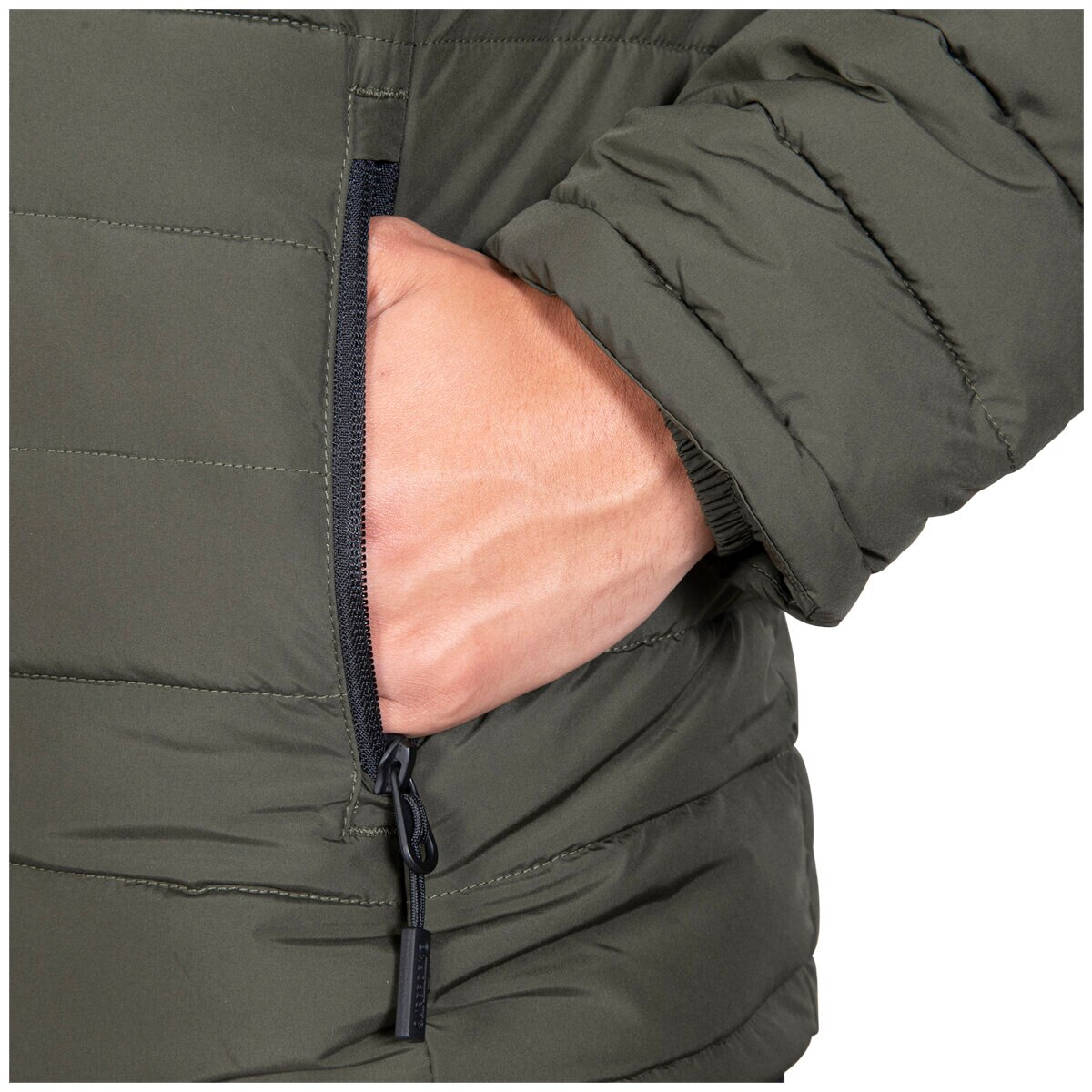 Superdry Men's Hooded Fuji Jacket Khaki