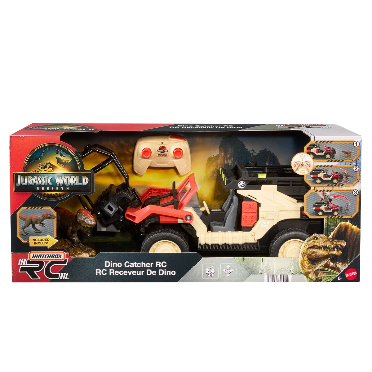 Matchbox Jurassic Race Car