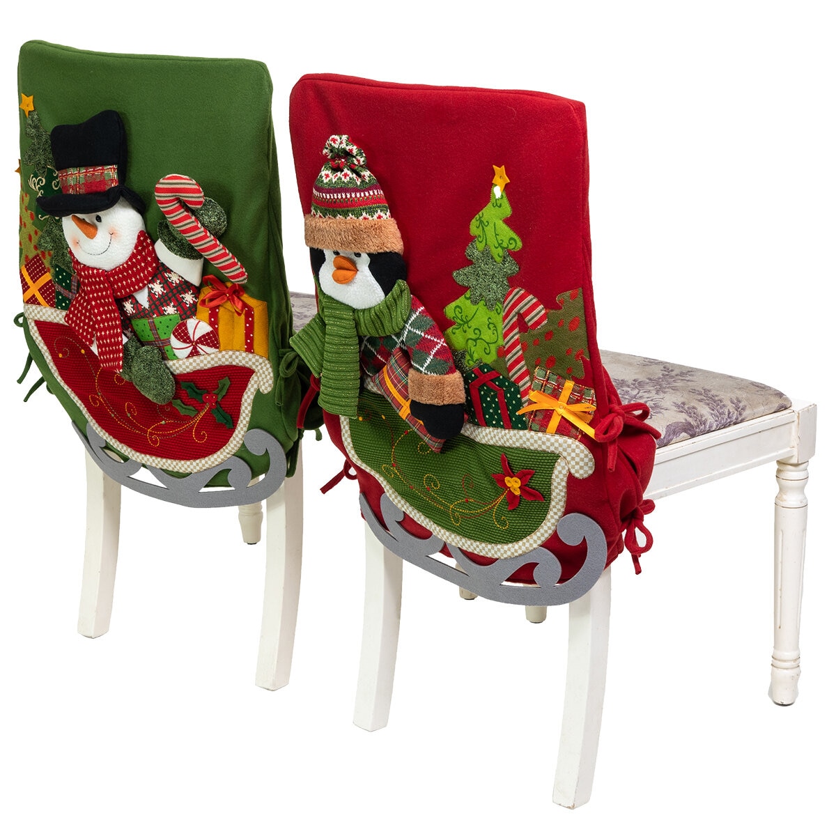 Christmas Chair Covers 2 Pack