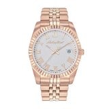 Mathey-Tissot Rose Gold Steel White Dial Watch H810PRA