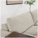 Aiden & Ivy Fabric Stationary Modular Sectional 6 Piece