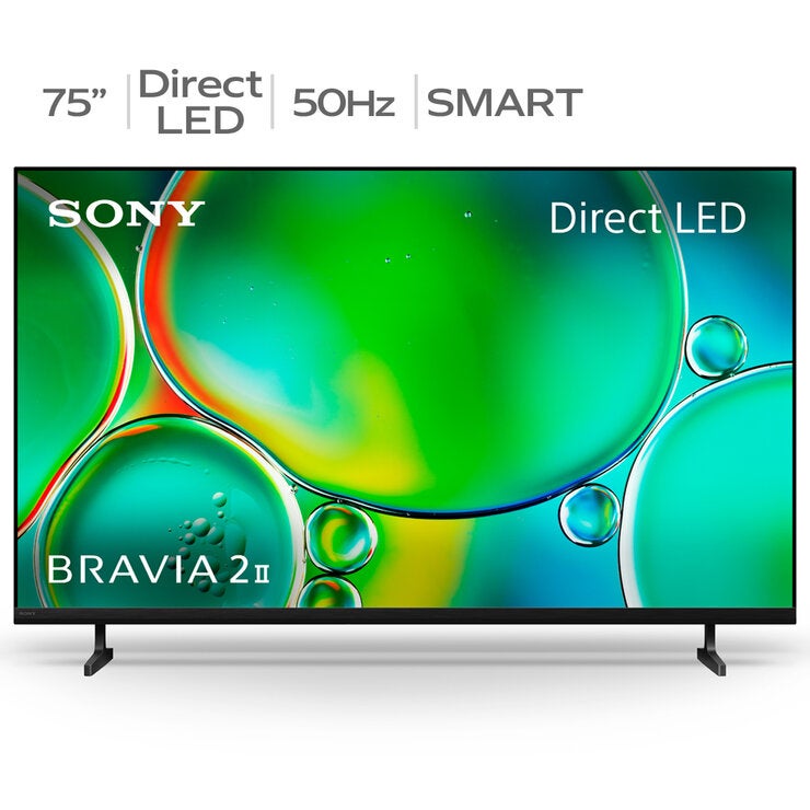 Sony 75 Inch BRAVIA 2 II 4K AI Google TV K75S20M2 Sony 75 Inch BRAVIA 2 II 4K AI Google TV K75S20M2