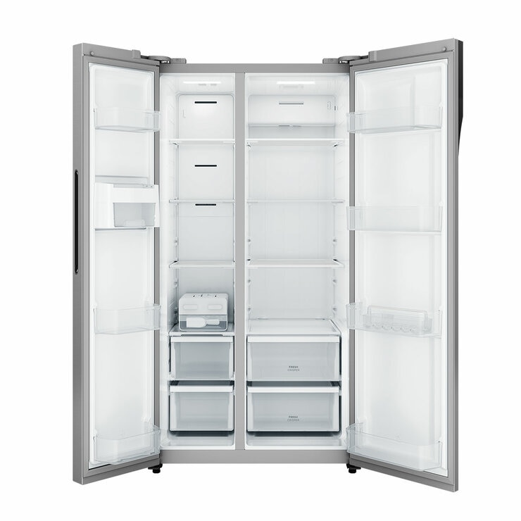 Westinghouse 624L Side by Side Fridge Silver WSE6200SB Westinghouse 624L Side by Side Fridge Silver WSE6200SB