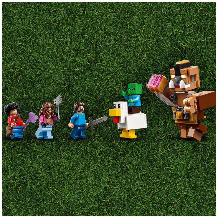 LEGO Minecraft Woodland Mansion Fighting Ring 21272