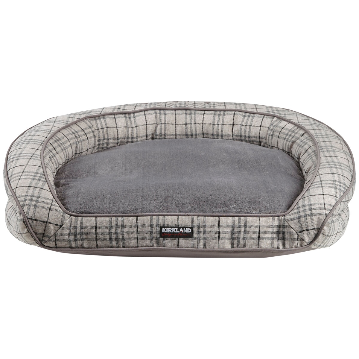 Kirkland Signature Slope Couch Bed Grey Plaid Costco Au...