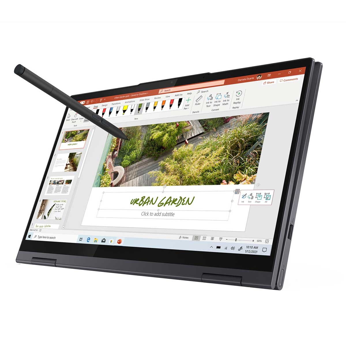 Lenovo 14 Inch Yoga 7 Ryzen 5 Laptop 82N7003MAU