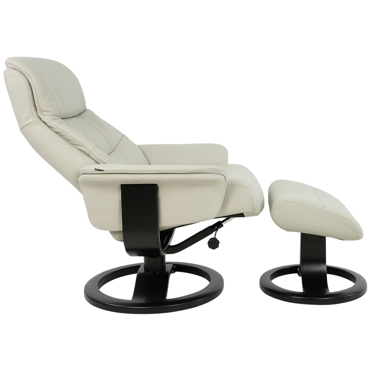 Moran Fjords Anne R-Base Large Chair + Ottoman
