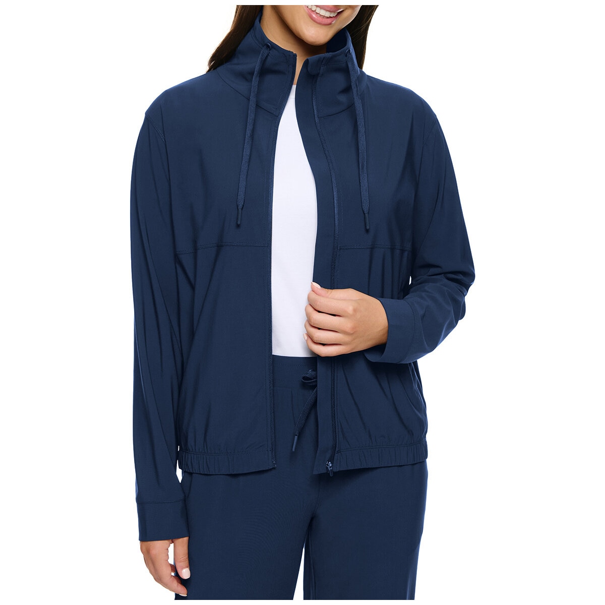 Kirkland Signature Ladies Active Zip Jacket Total Eclipse