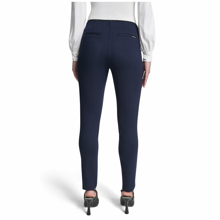 DKNY Women's Slim Leg Ponte Pant