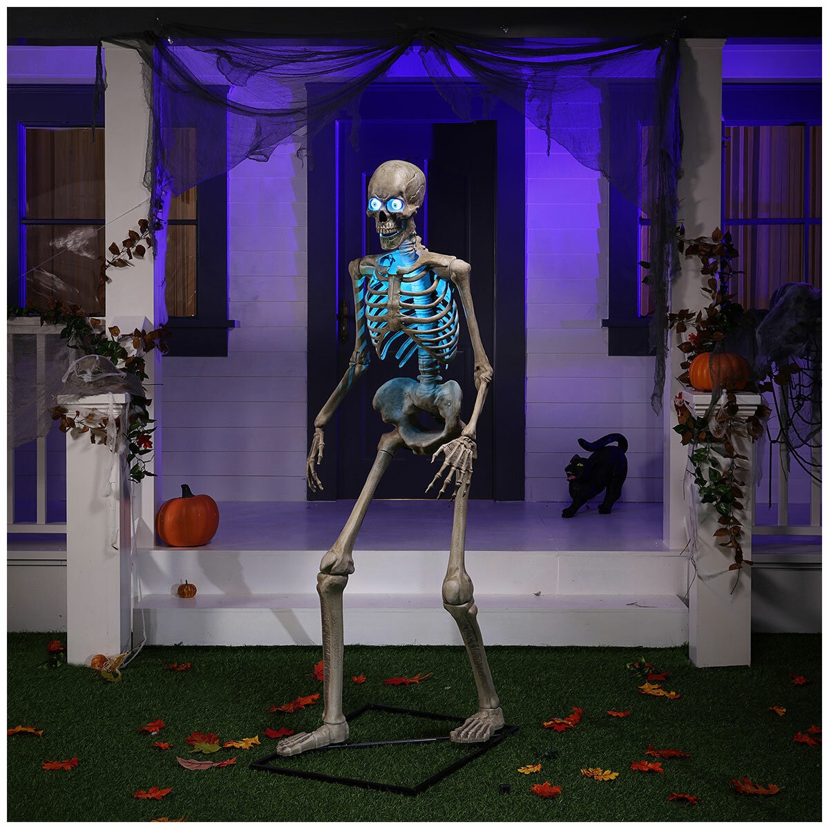 6FT Halloween Animated Skeleton Greeter