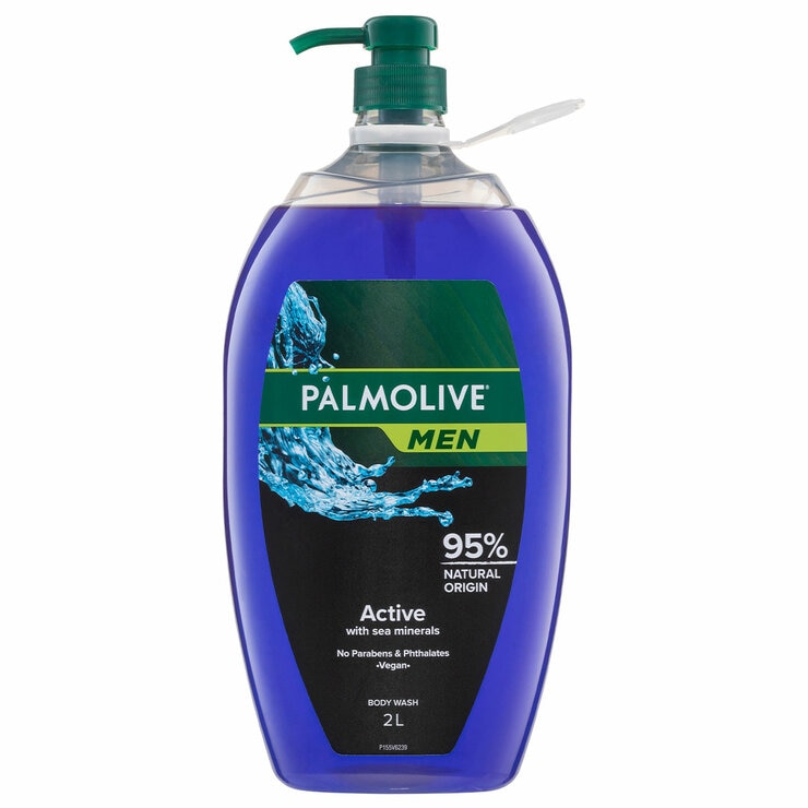 Palmolive Mens Shower Gel 2L Palmolive Mens Shower Gel 2L