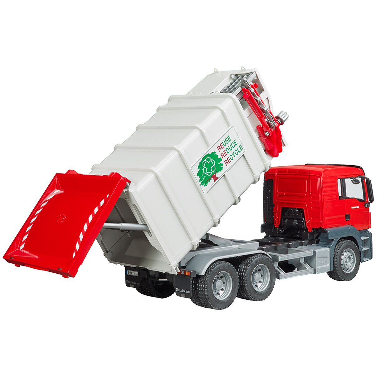 Bruder 116 MAN TGS Side Loading Garbage Truck Costco Australia