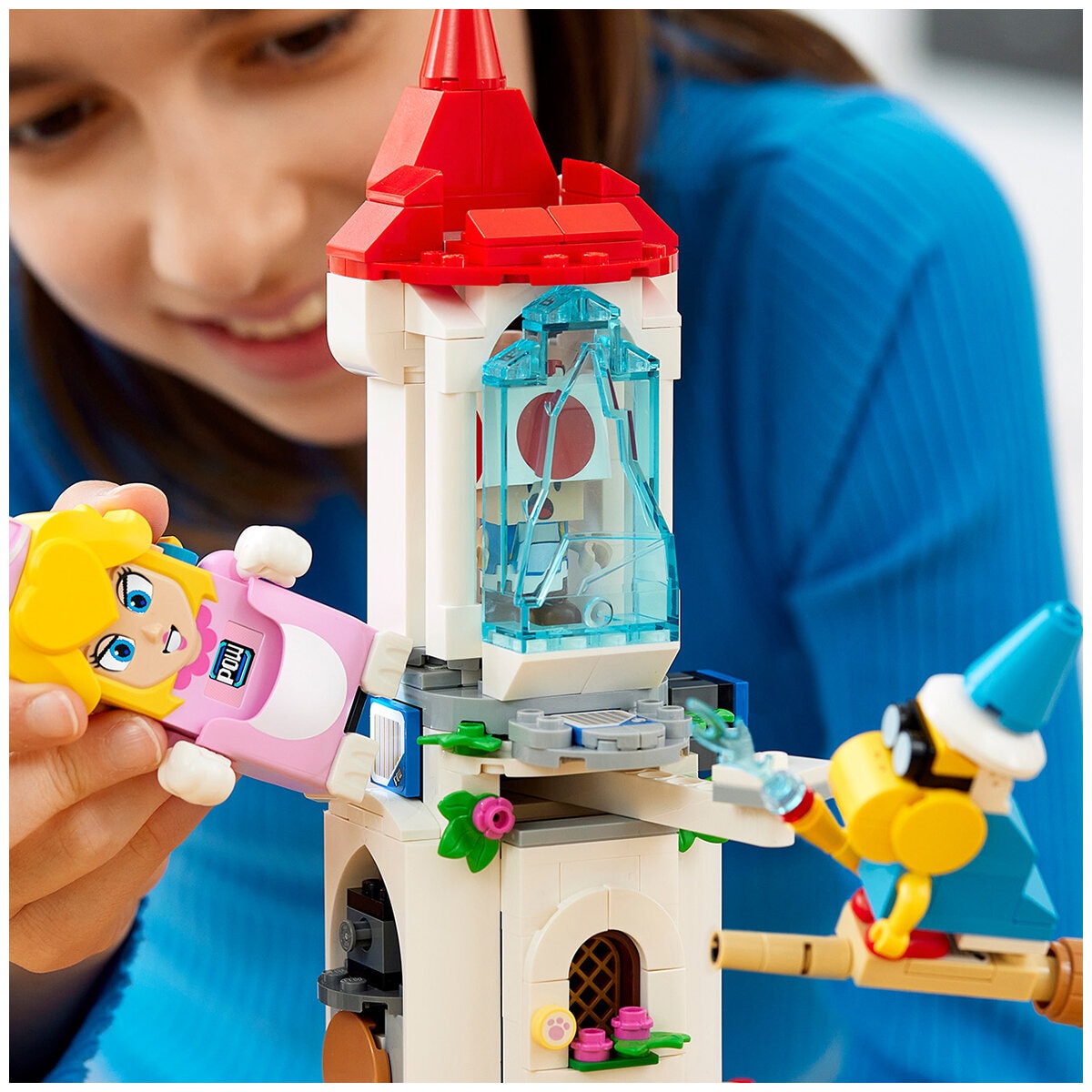 LEGO Super Mario Cat Peach Suit and Frozen Tower Expansion Set 71407