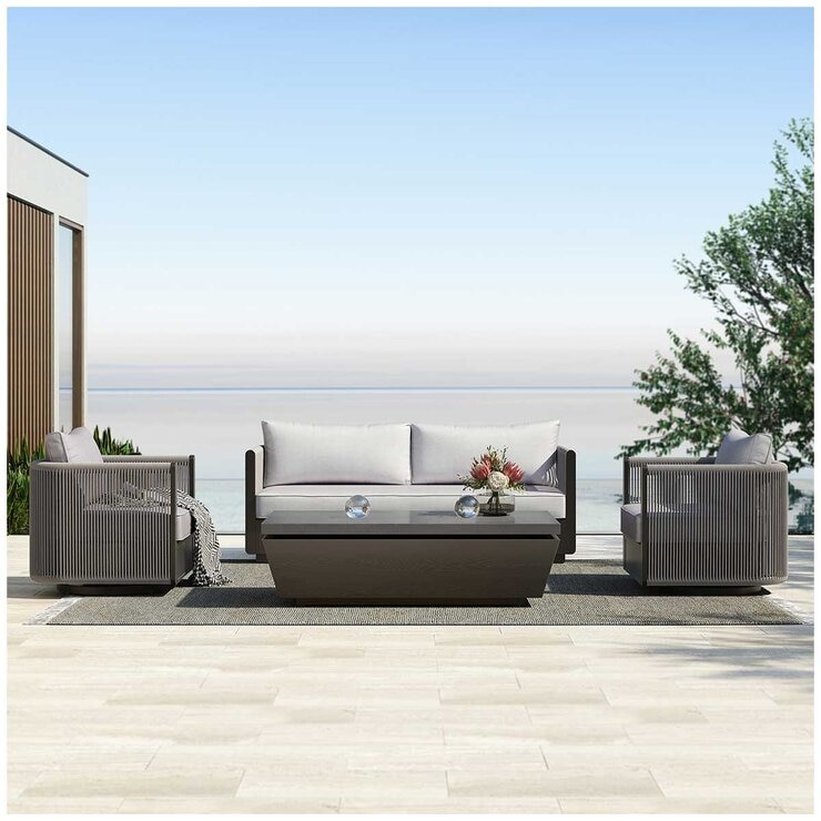 Grand Leisure Vega 4 Piece Deep Seating Set