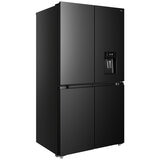 TCL 590L Quad Door Fridge Matte Black TRF590QHB