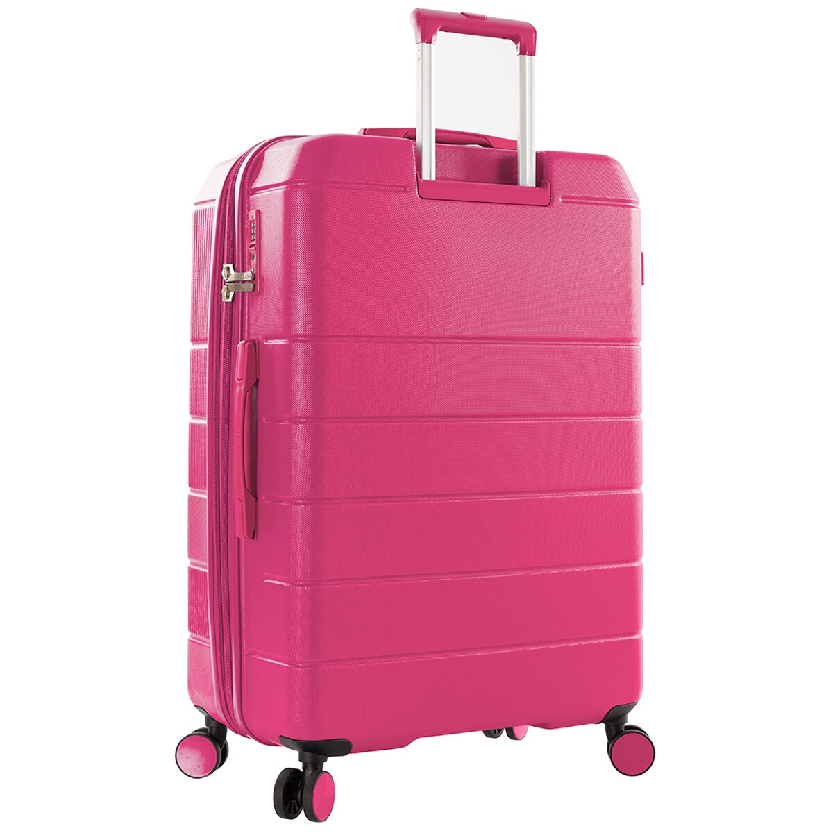 Heys Neo 3 Piece Hardside Luggage Set Fuchsia