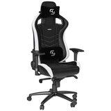 NobleChairs Epic Series SK Gaming Chair Black Blue White