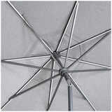 SunVilla Gray LED Market Umbrella 3M (2)