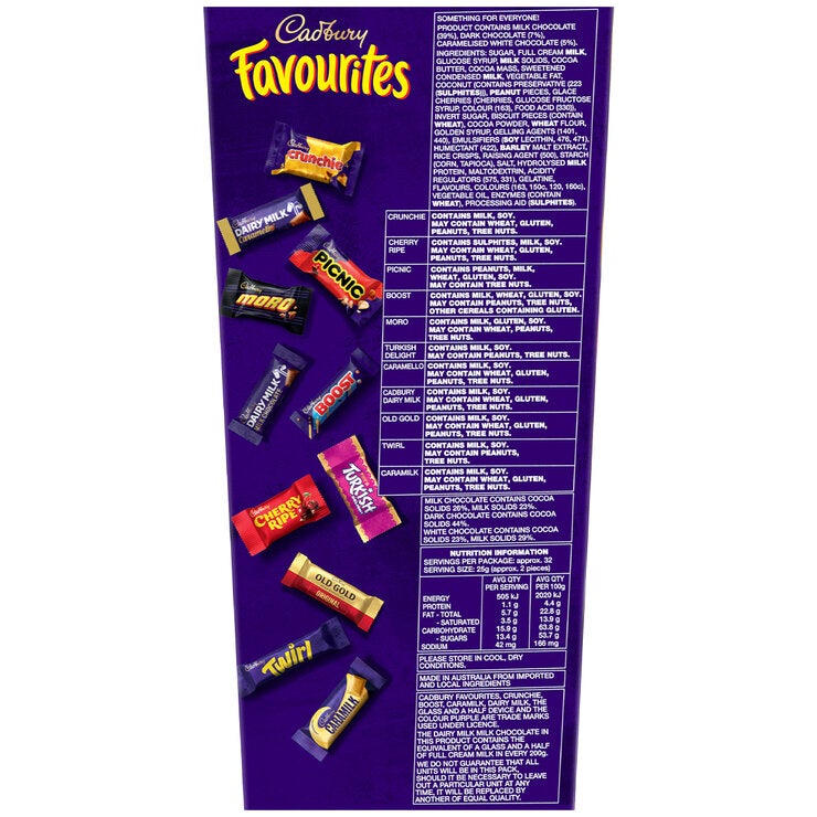 Cadbury Favourites 822g Cadbury Favourites 822g